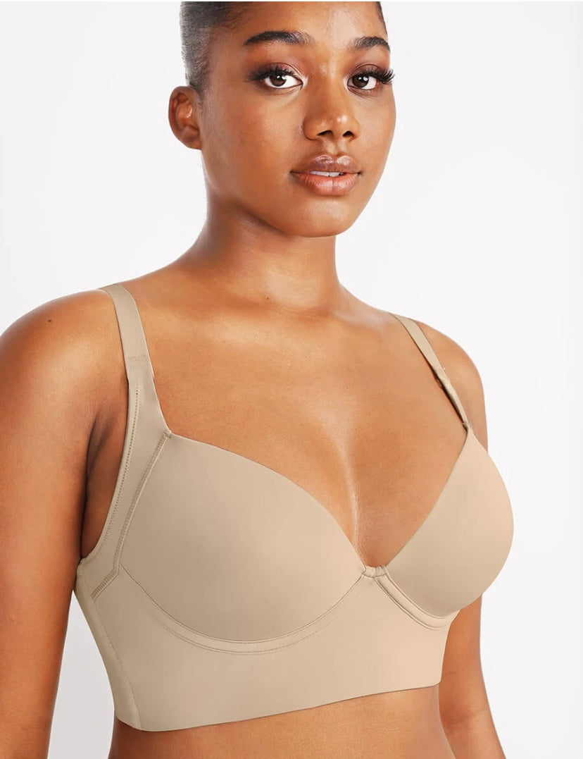 One-piece Underwire Compression Push-up Bra