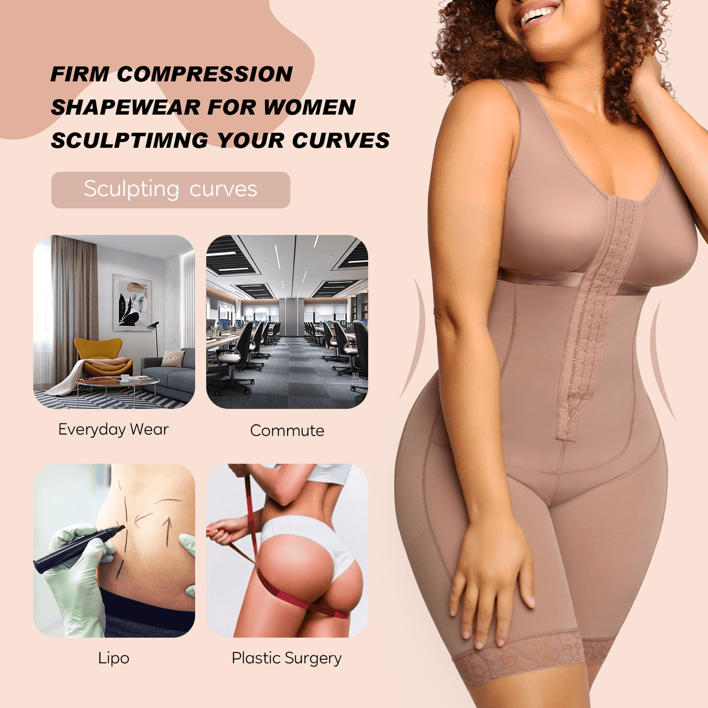 Post-op Chest Wrap Jumpsuit