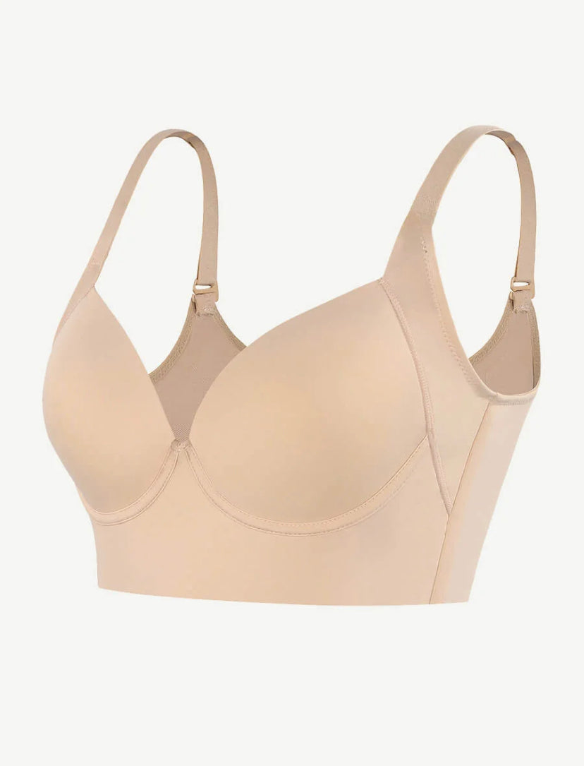 One-piece Underwire Compression Push-up Bra