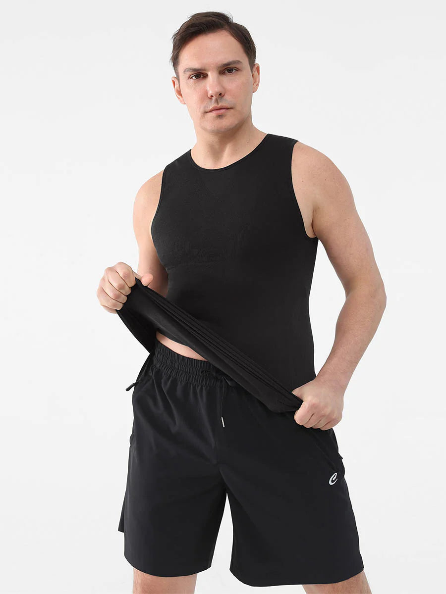 Men Seamless Shaper Compression Tummy Control Tank Top