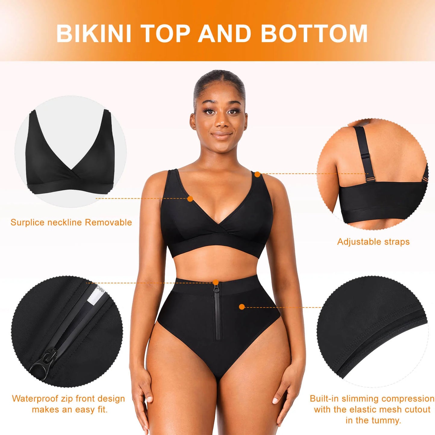Bikini Tummy Control Swimsuit