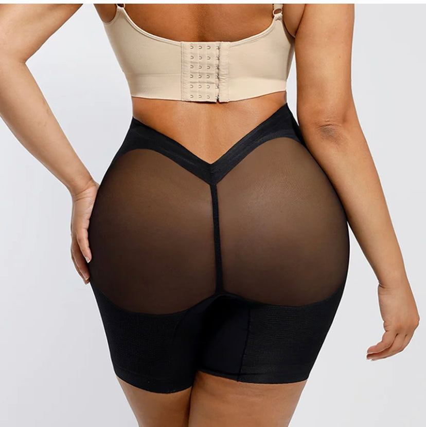 Tummy Slimming Low Waist Fitted Mesh Body Butt Lifter