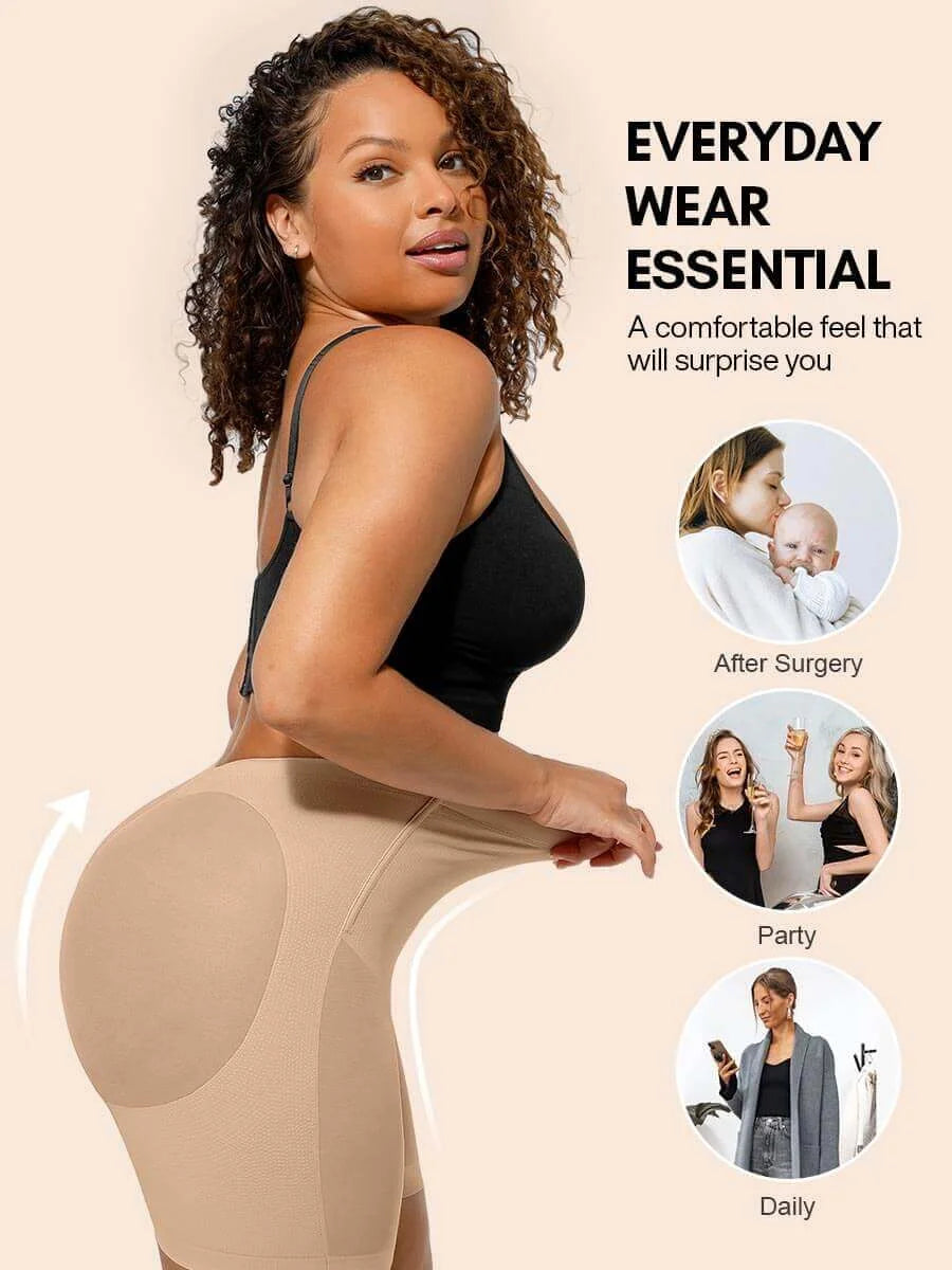 Tummy Slimming Low Waist Fitted Mesh Body Butt Lifter