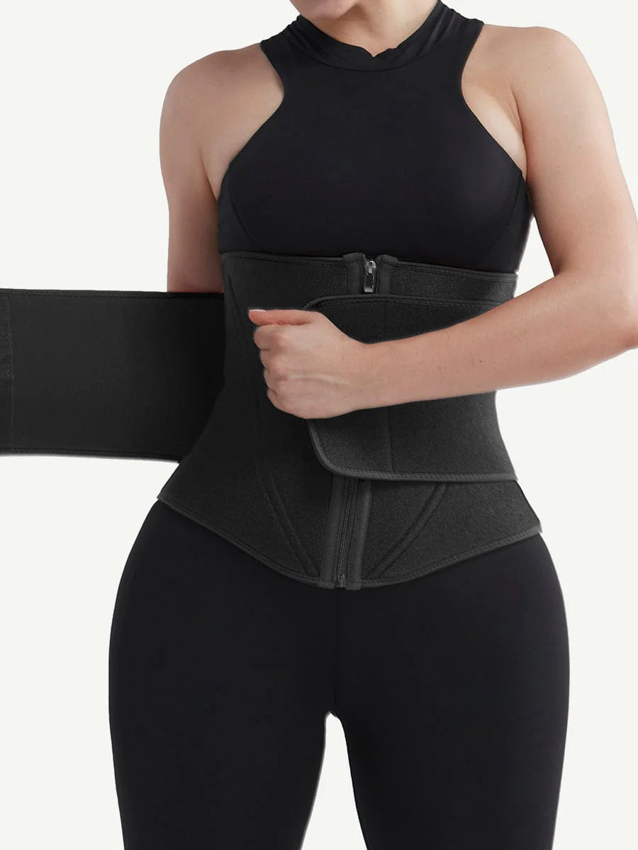 Slimming Tummy 10 Steel Bones Neoprene Waist Trainer