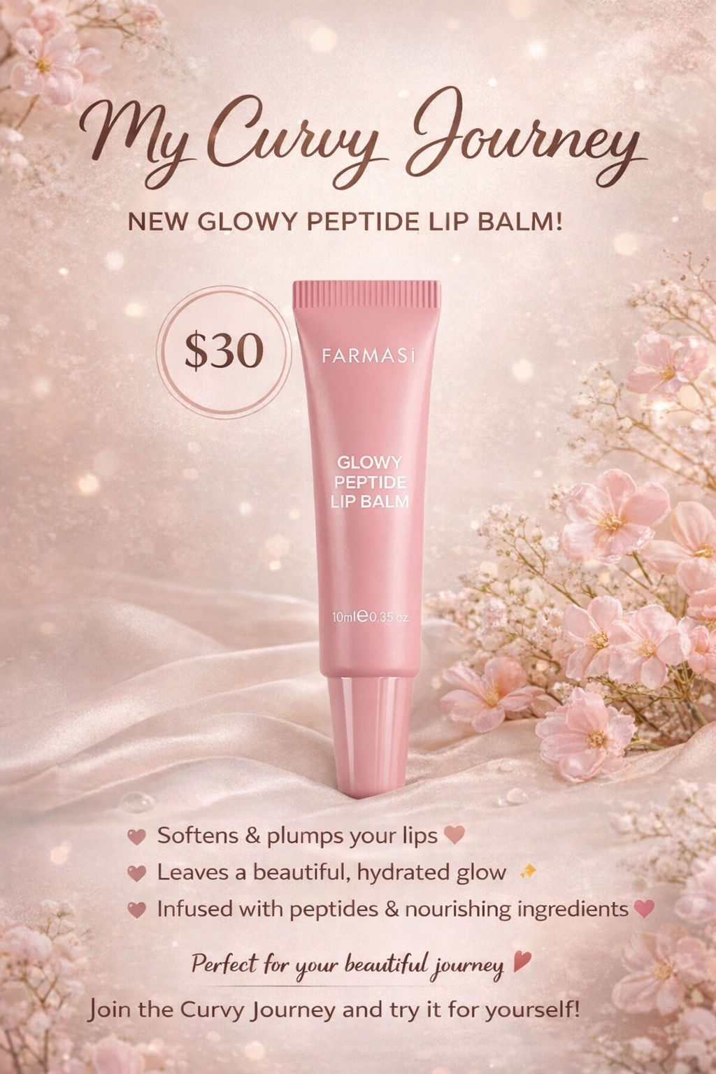 Glowy Peptide Lip Balm
