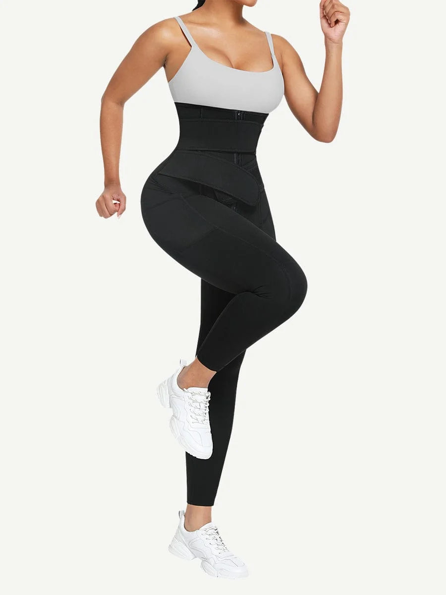 High-Waist Butt-Lifting Shaping Leggings with Pocket