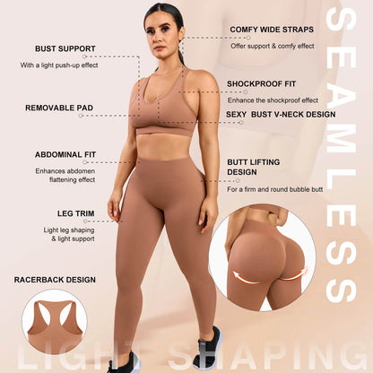 Butt Lifting Tummy Control Sexy Seamless Sportswear