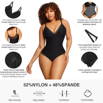 Sexy Mesh Sheer Bodysuit