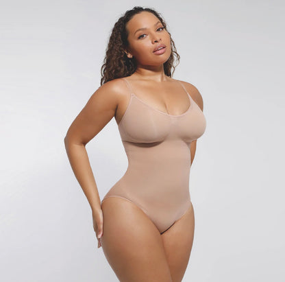 Seamless One-Piece Shapewear Briefs