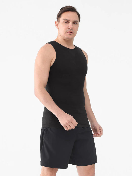Men Seamless Shaper Compression Tummy Control Tank Top