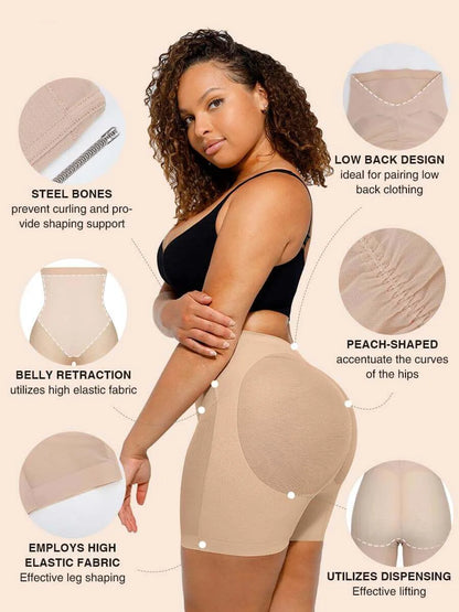 Tummy Slimming Low Waist Fitted Mesh Body Butt Lifter