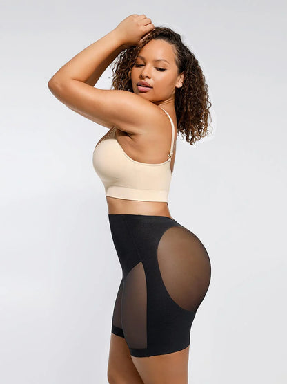 Low-Back Mesh Tummy, Thigh & Butt Shaper