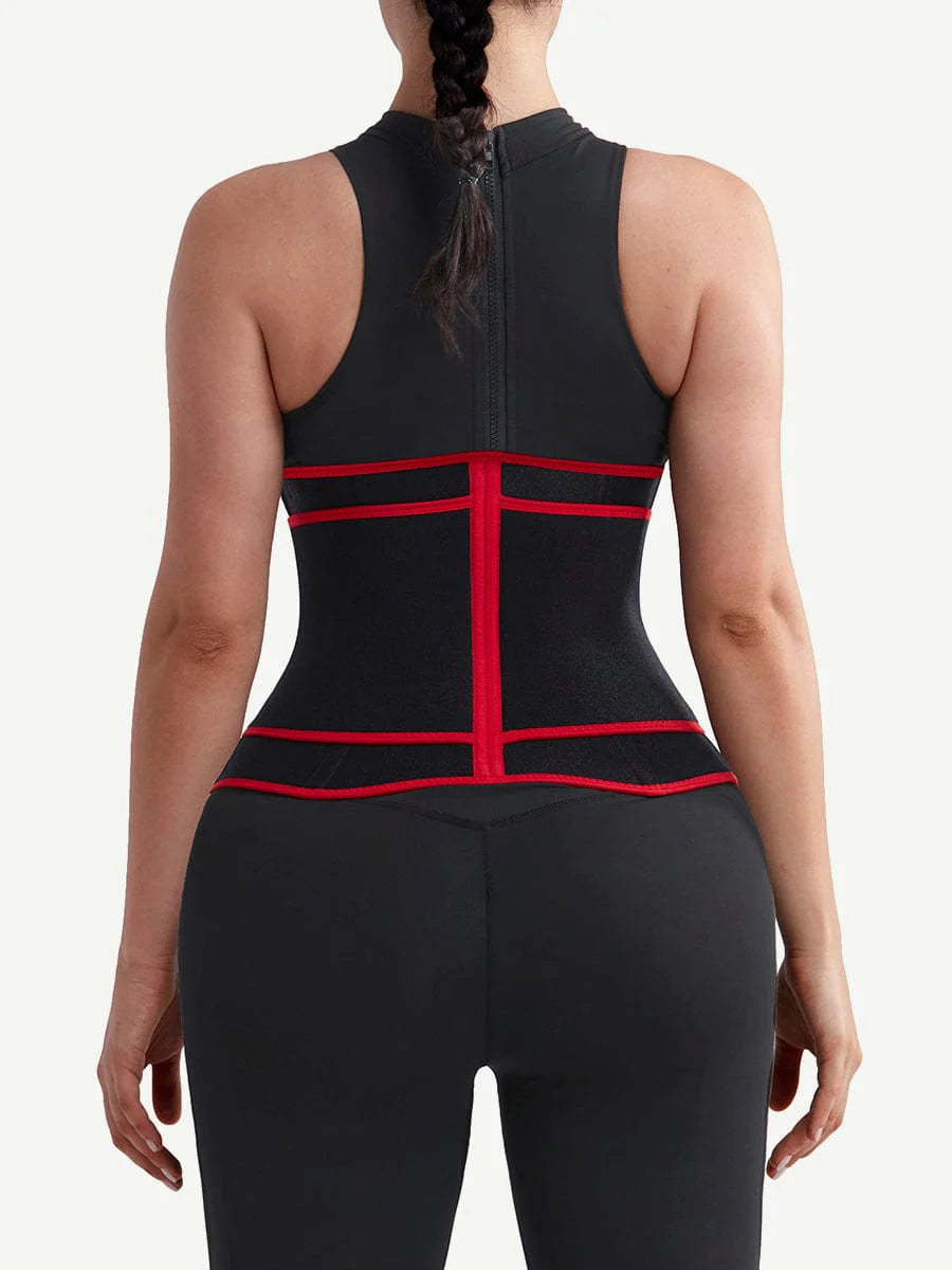 Slimming Tummy 10 Steel Bones Neoprene Waist Trainer
