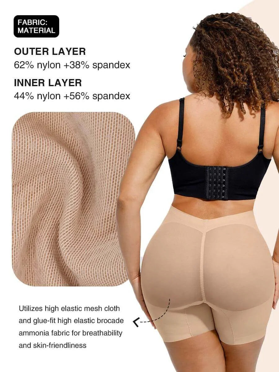 Tummy Slimming Low Waist Fitted Mesh Body Butt Lifter