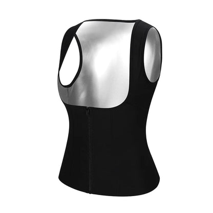 Sauna Vest With Zipper