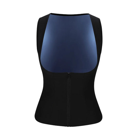 Sauna Vest With Zipper