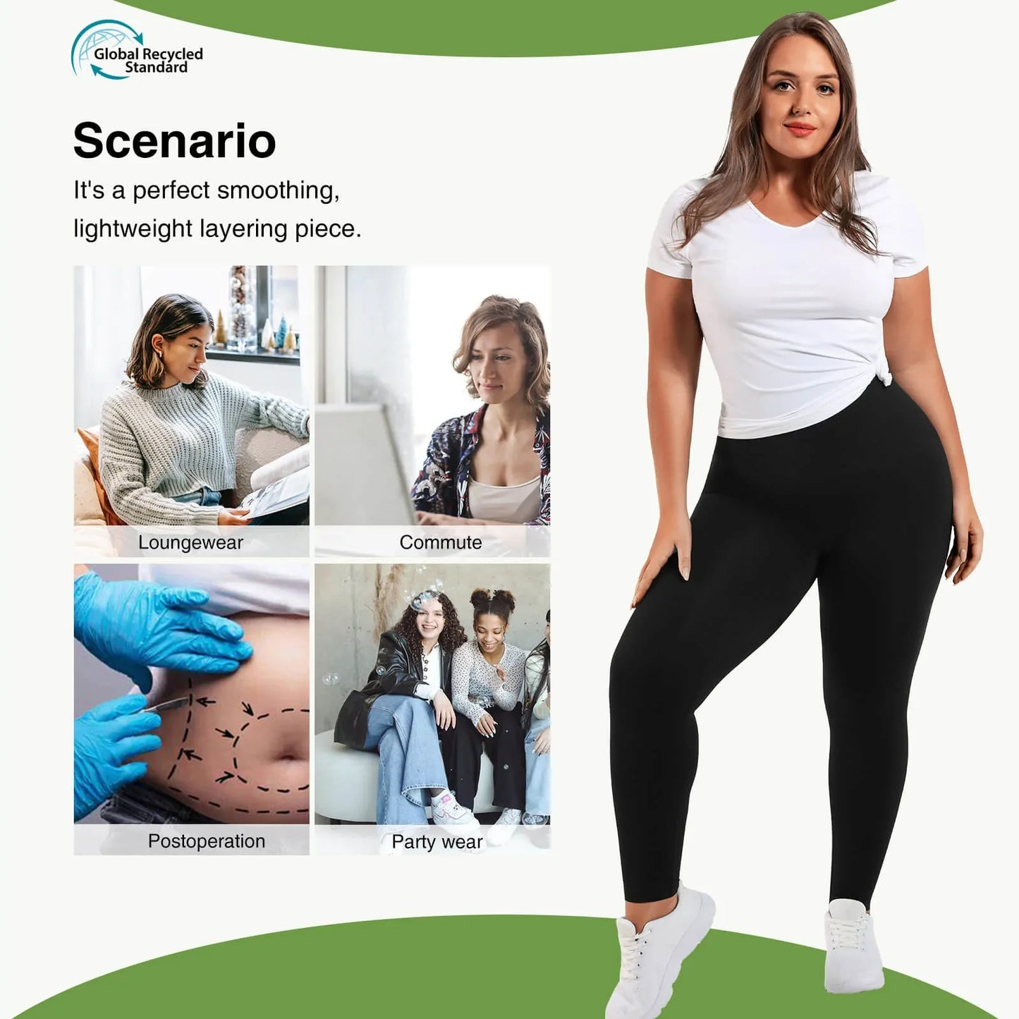 Seamless Shaping Leg Slim Pants
