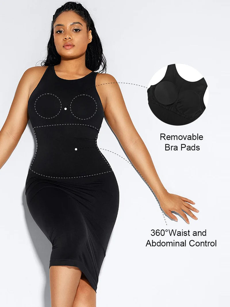 Shaper Large U-back Snatched Seamless Dress