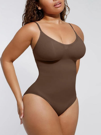 Seamless One-Piece Shapewear Briefs