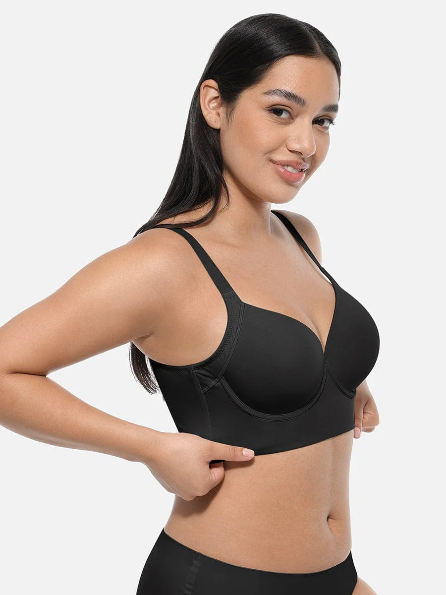 One-piece Underwire Compression Push-up Bra