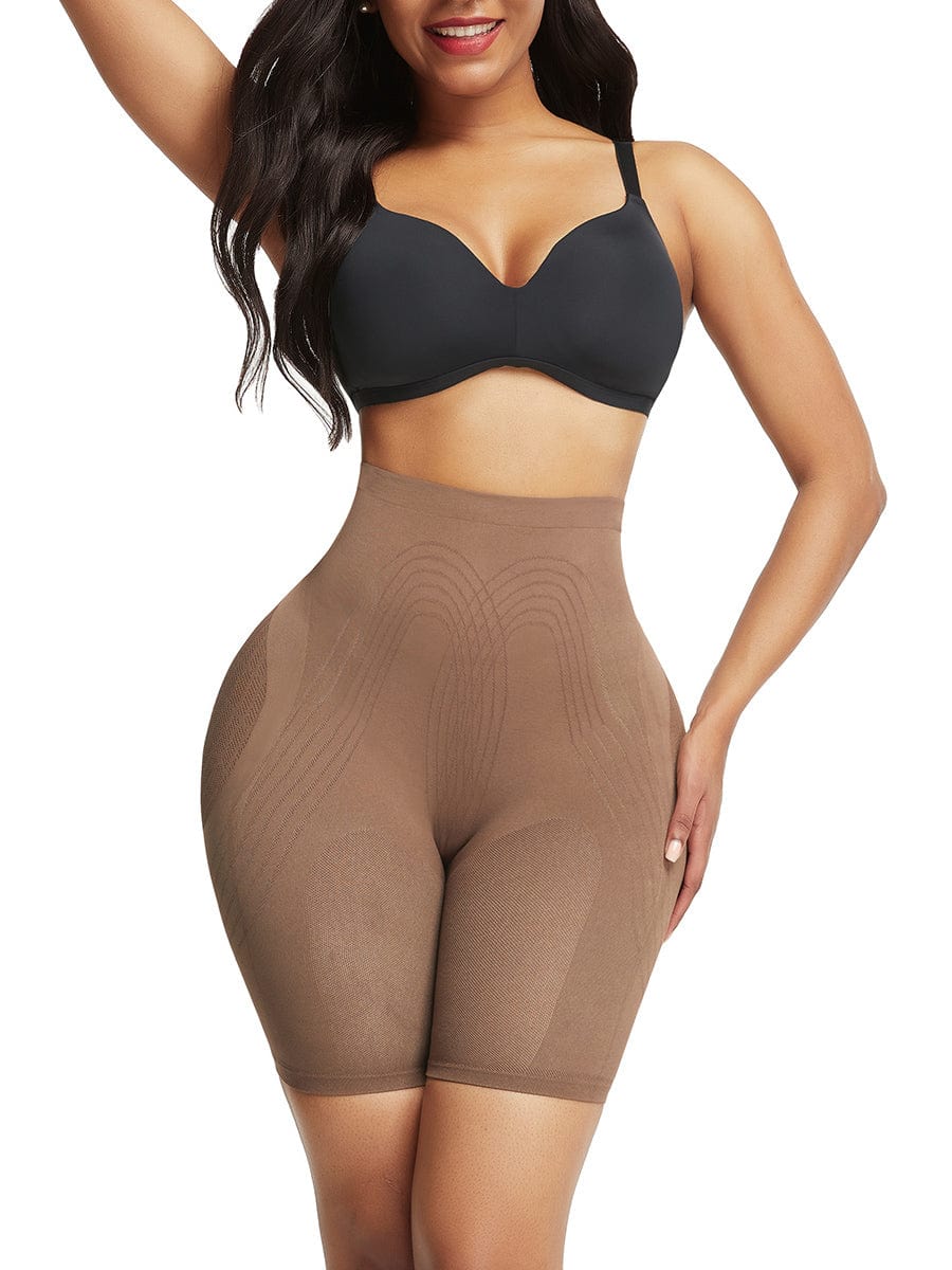 Women's High Waist Happy Butt Seamless Panty Shaper Curve Creator