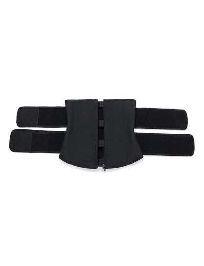 Double Belt 7-Steel Bone Latex Waist Trainer