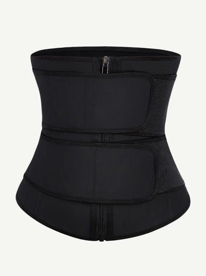 Double Belt 7-Steel Bone Latex Waist Trainer